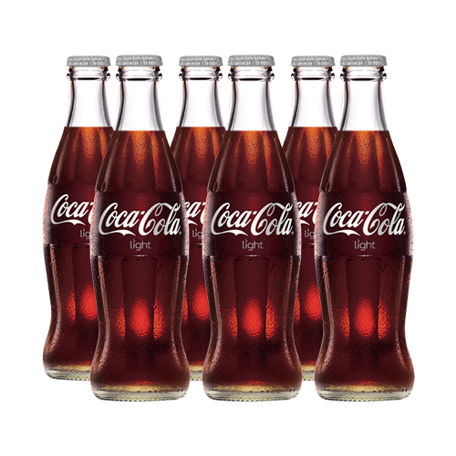 CocaCola Light Glass Bottle