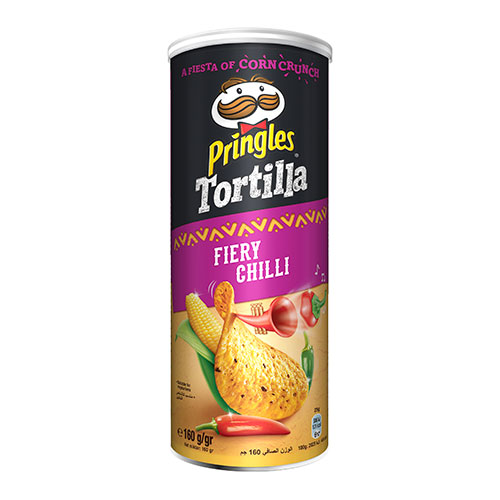 Pringles Tortilla Acı Chilli Biberli