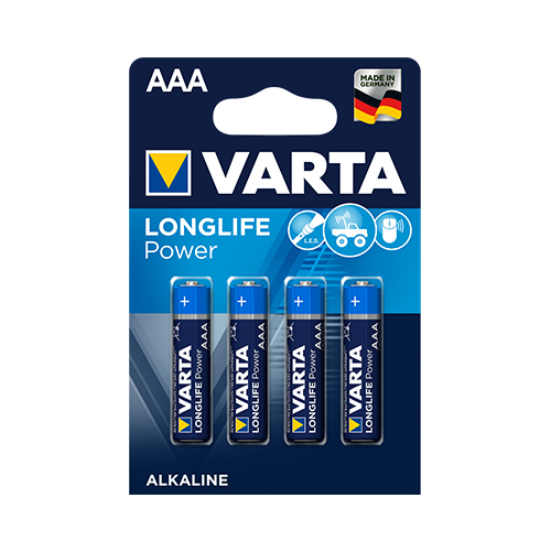 Varta Longlife Power Alkalin AAA İnce Kalem Pil