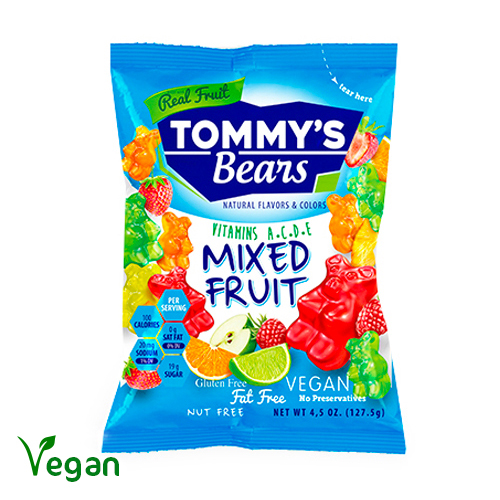 Tommy's Bears Mixed Fruit Gummi Candy