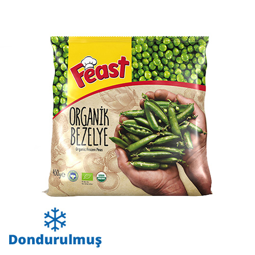 Feast Organik Bezelye