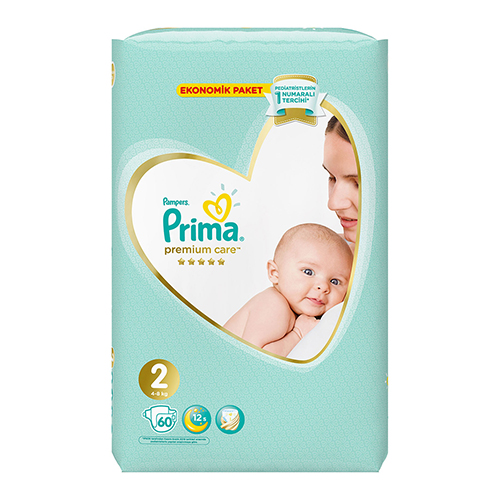 Prima Bebek Bezi Premium Care 2 Beden Mini Jumbo Paket