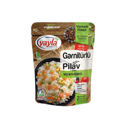 Yayla Garnitürlü Pirinç Pilavı