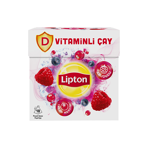 Lipton Ahududu & Yaban Mersini D Vitaminli Çay