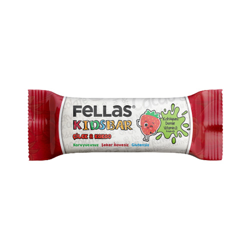 Fellas Kids Meyve Bar Çilek & Kakao