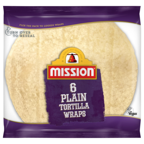Mission Plain Tortilla Wraps