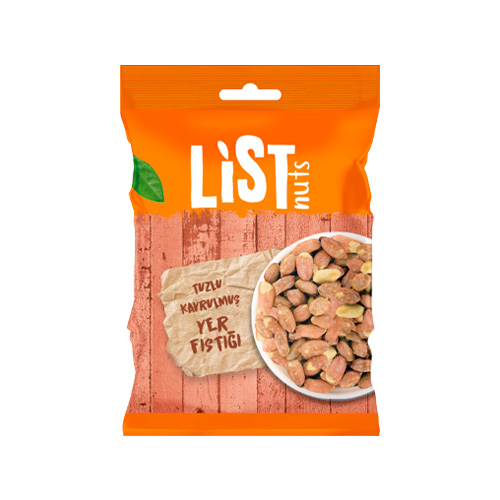 List Nuts Tuzlu Kavrulmuş Yer Fıstığı