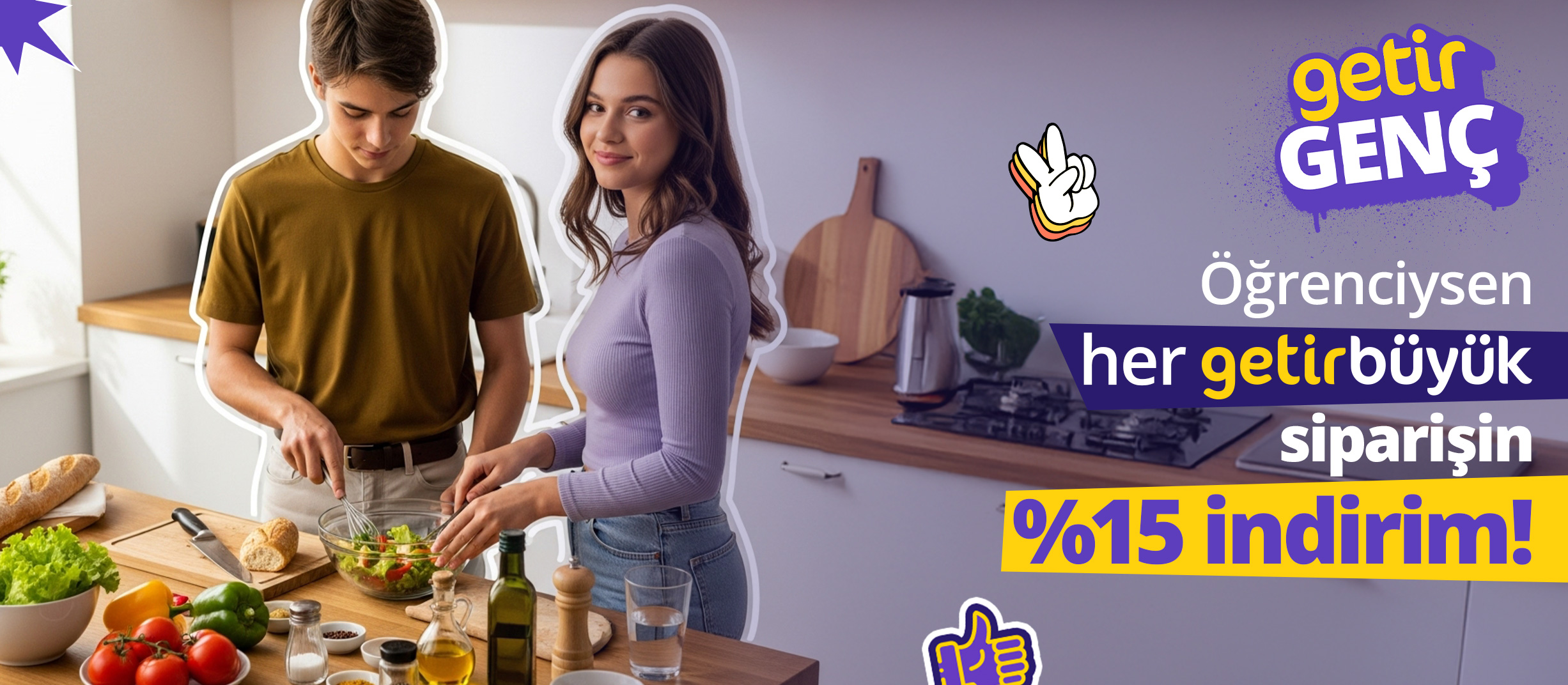 Öğrencilere özel %15 indirim!