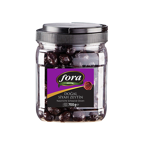 Fora Yağlı Salamura Siyah Zeytin