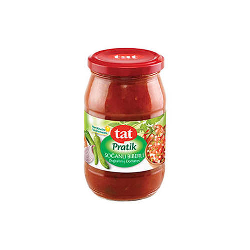 Tat Soğanlı & Biberli Doğranmış Domates